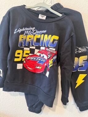 Cars Lightning McQueen Racing Sweatshirt Pant Set